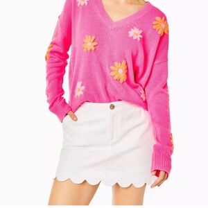 Lilly Pulitzer Colette Denim Skort